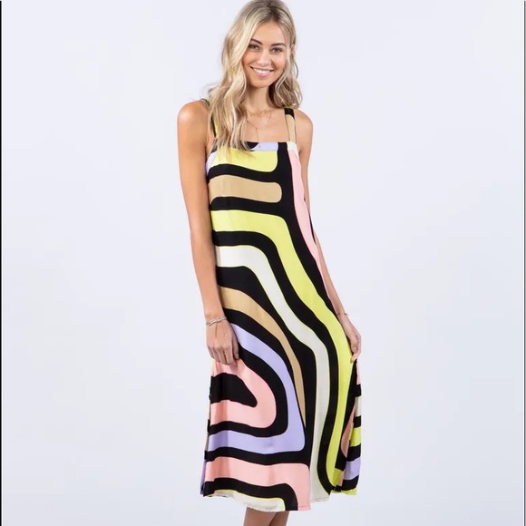 🔆RIP CURL🔆 GLIDER MIDI DRESS - Picture 6 of 10